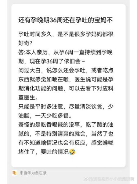 孕妇孕吐一般持续多久_孕吐高峰期在第几周-第3张图片-星辰妙记