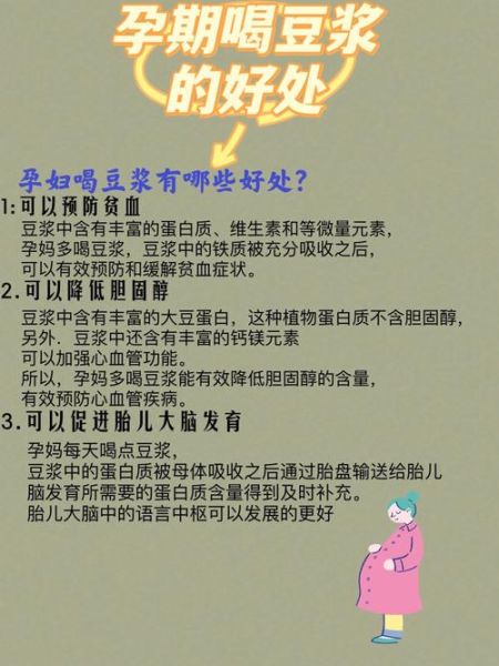 孕妇可以每天喝豆浆吗_孕妇喝豆浆注意事项-第3张图片-星辰妙记