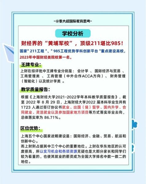 上海财经大学中外合作办学怎么样_申请条件-第2张图片-星辰妙记 上海财经大学中外合作办学怎么样_申请条件-第2张图片-星辰妙记