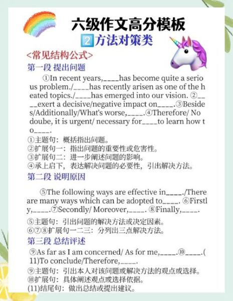 如何高效备考英语六级_六级作文万能模板有哪些-第3张图片-星辰妙记