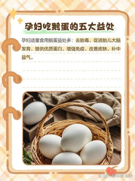 孕妇几个月吃鹅蛋好_鹅蛋对胎儿的好处-第3张图片-星辰妙记