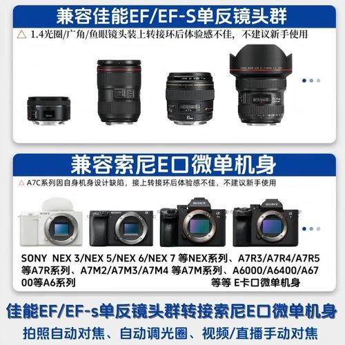 单反镜头转换_佳能EF转索尼E口怎么选-第2张图片-星辰妙记 单反镜头转换_佳能EF转索尼E口怎么选-第2张图片-星辰妙记