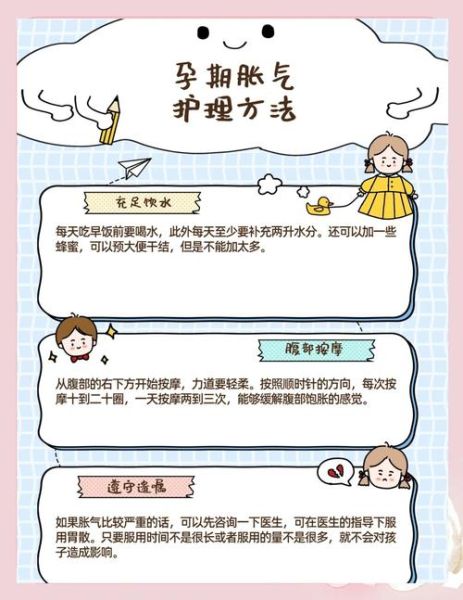 孕妇打嗝胀气怎么缓解_孕期胀气快速排气方法-第3张图片-星辰妙记