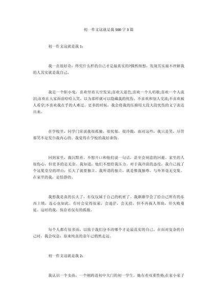 这就是我作文怎么写_这就是我500字作文技巧-第2张图片-星辰妙记