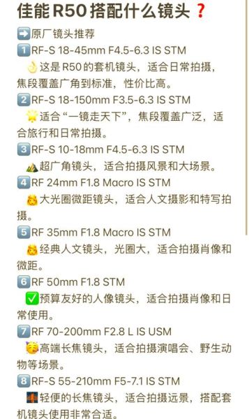 佳能必买镜头推荐_新手选哪个焦段-第3张图片-星辰妙记