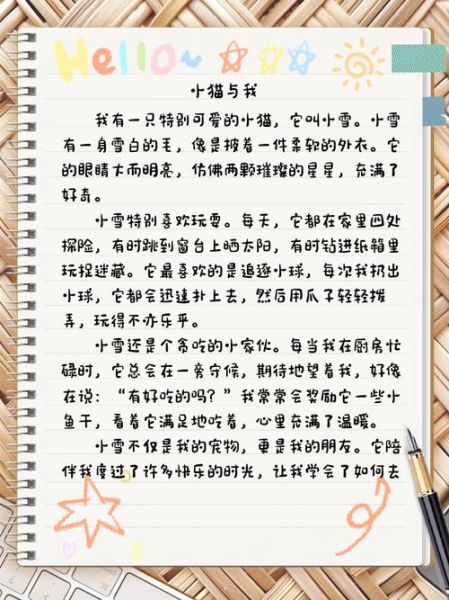 小猫的作文怎么写_如何描写小猫的可爱动作-第3张图片-星辰妙记