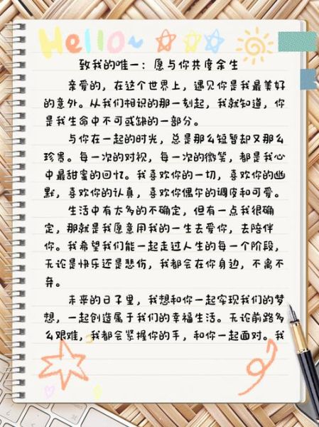 恋爱小作文怎么写_如何打动TA的心-第1张图片-星辰妙记