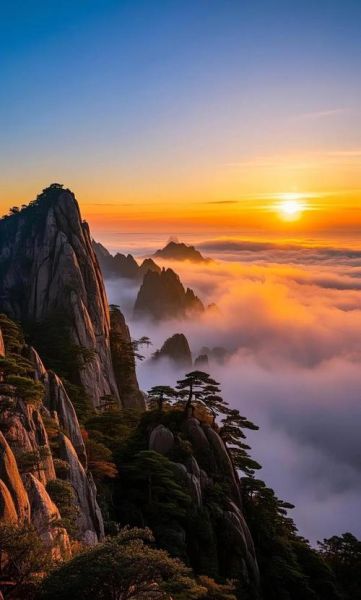 黄山摄影镜头推荐_如何拍云海日出-第1张图片-星辰妙记